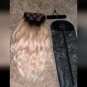 BELLAMI 22' rooted 3/60 clip in hair extention